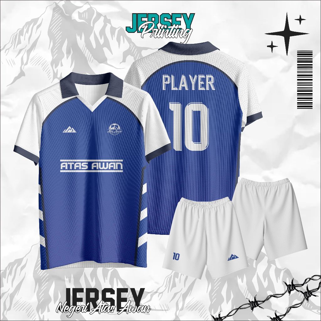 Jersey futsal jersey bola baju bola baju futsal gratis nama nomor punggung