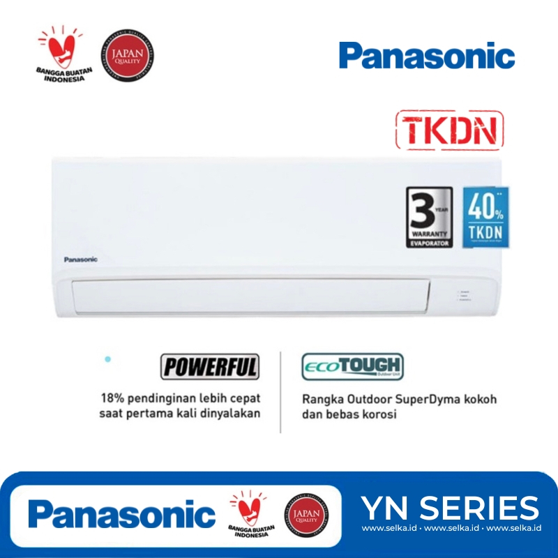 AC Panasonic 1,5 PK CS-YN12AKJ R32 Eco Tough