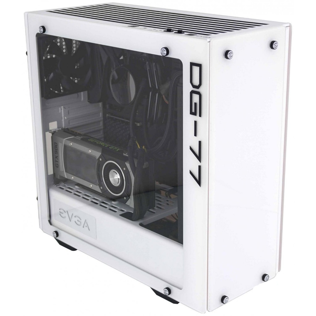 CASE GAMING EVGA DG-77 SERIES-Casing Gaming Evga DG77 White