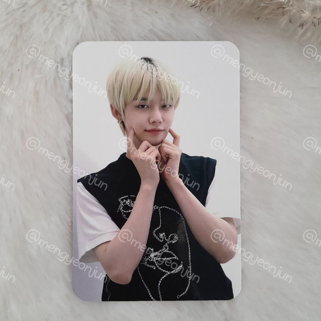 [READY STOCK/BACA DESKRIPSI] OFFICIAL PHOTOCARD PC TXT YEONJUN YZY ETERNITY