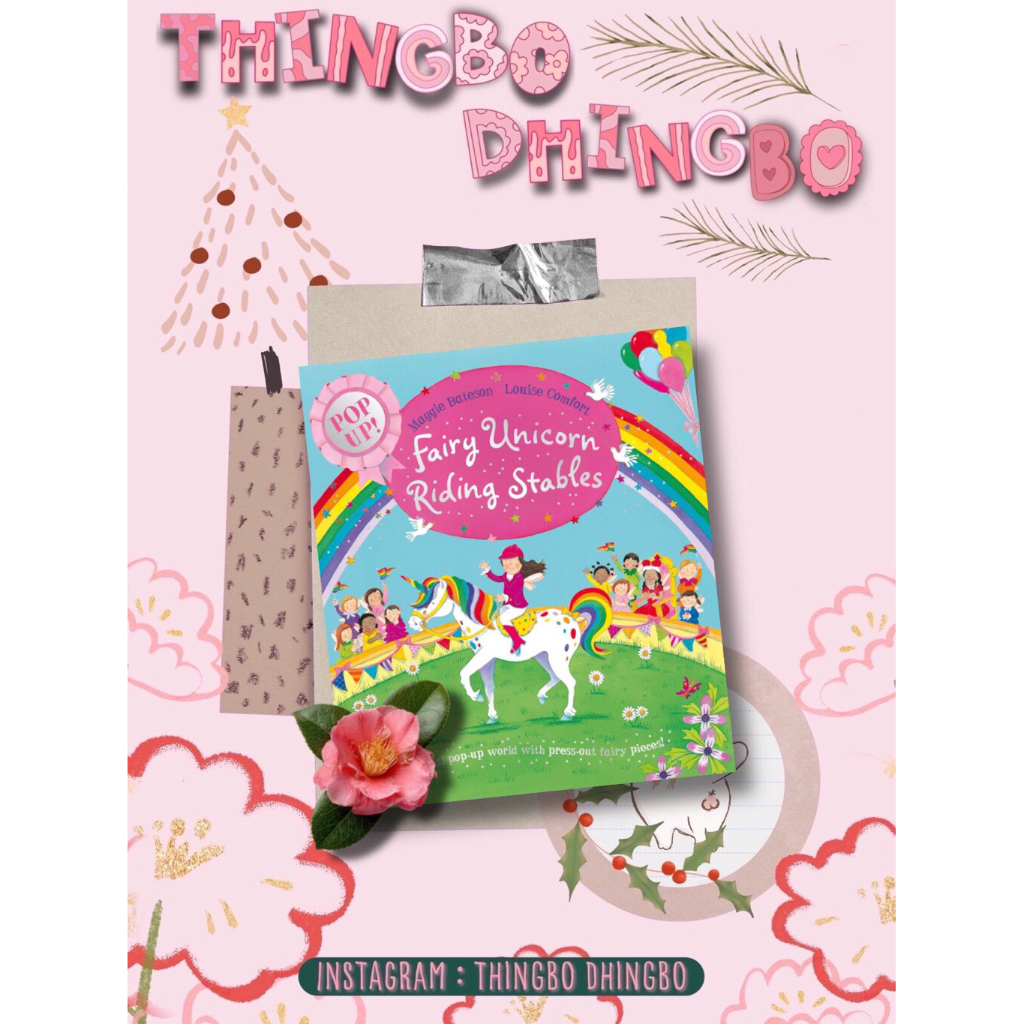 My Fairy Unicorn Riding Stables Pop-Up Book By Maggie Bateson - Pop Up Book My Fairy - Langka
