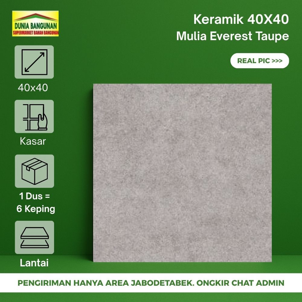 Keramik 40x40 Lantai Mulia Everest Taupe Keramik Lantai Kasar Keramik Kamar Mandi