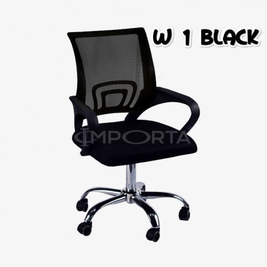 KURSI KANTOR JARING OKELO W1 - KURSI DIREKTUR JARING RODA PUTAR - KURSI KANTOR RODA PUTAR - KURSI KA