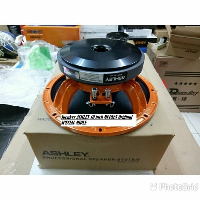Speaker ASHLEY 10 inch MF1025 / MF 1025 Original SPECIAL MIDDLE ( BISA COD)