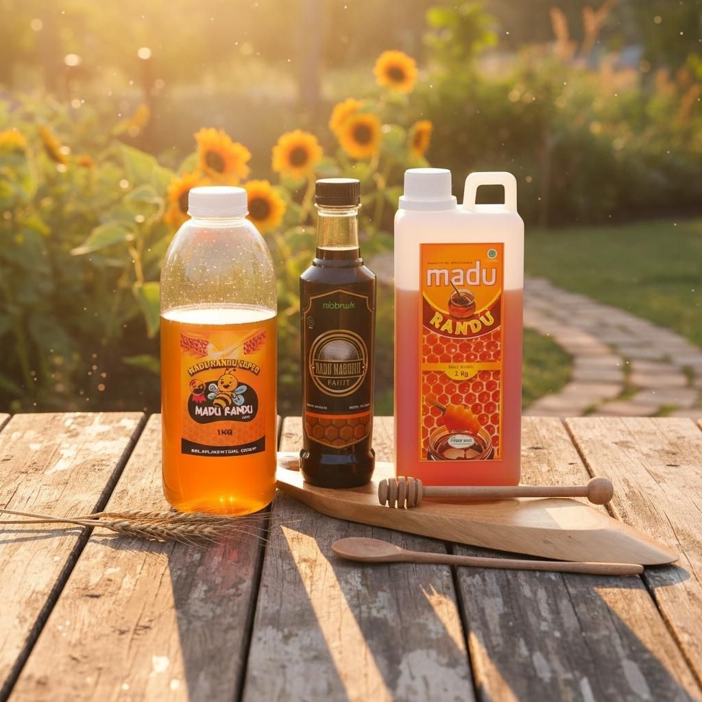 Madu Asli Madu Murni, madu Randu 1 kg BPOM