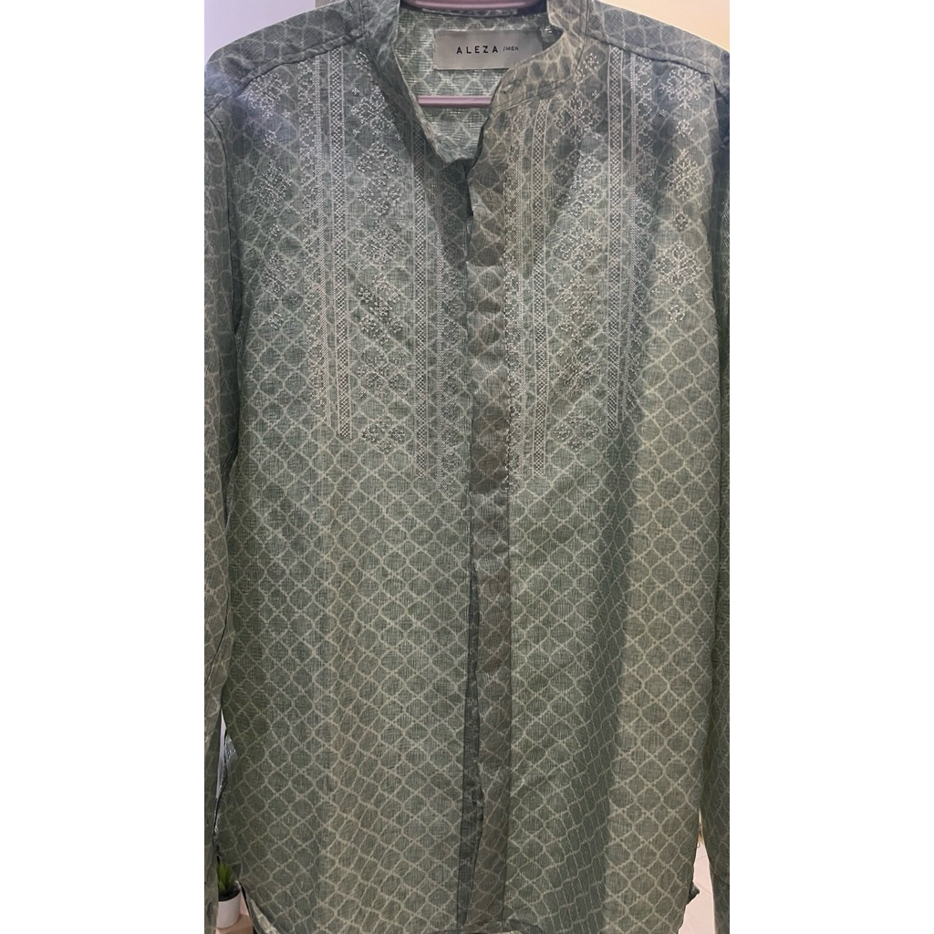 Aleza Men Baju Koko PL Size L mulus no defect Aleza Label