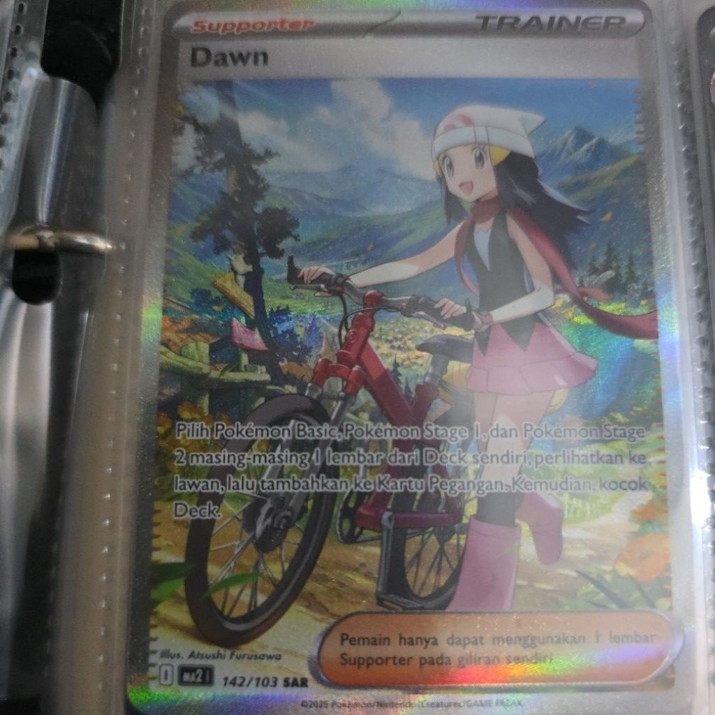 Pokemon TCG - Kobaran Biru - Dawn - SAR