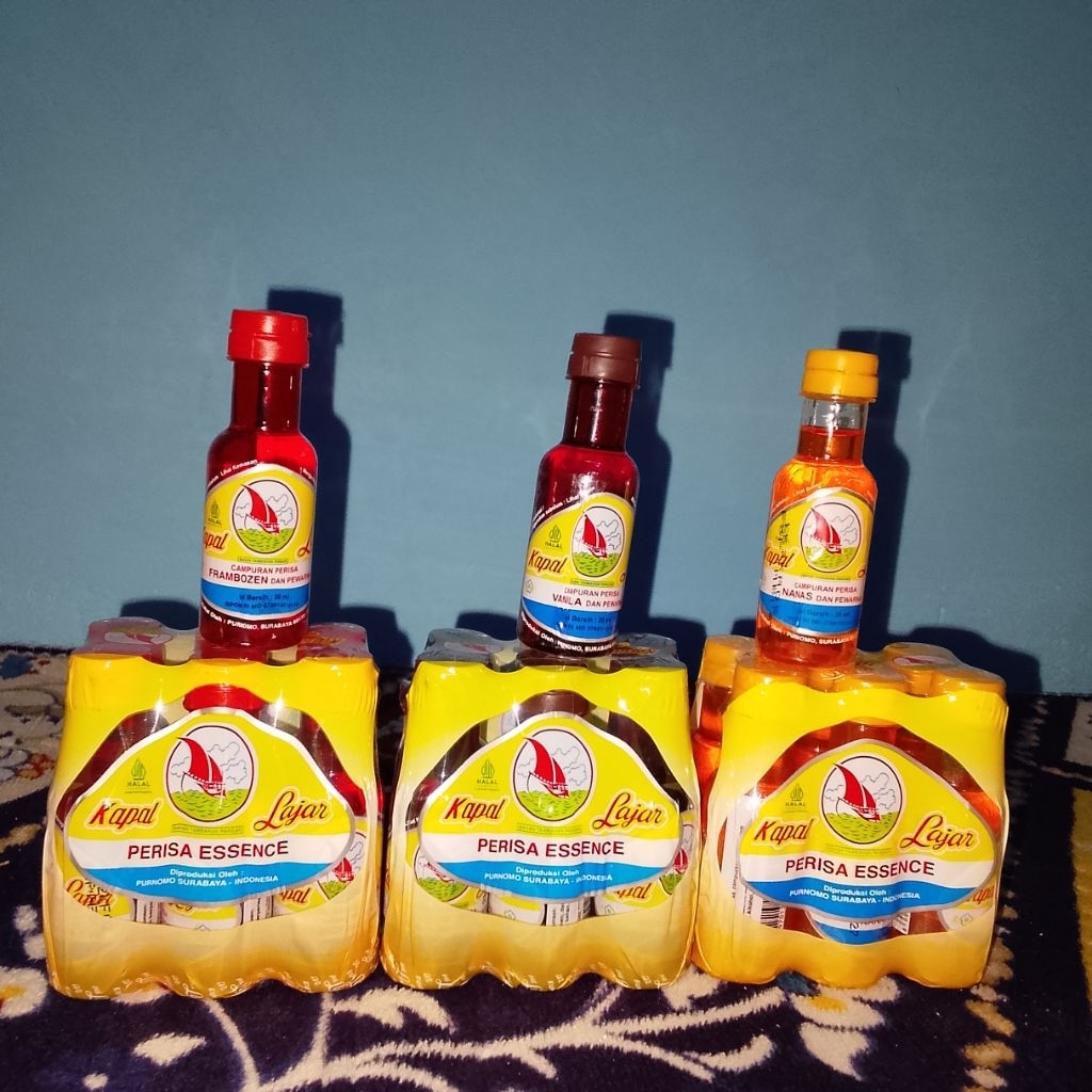 Kapal Layar Essence 20ml - Vanili, Frambozen, Nanas