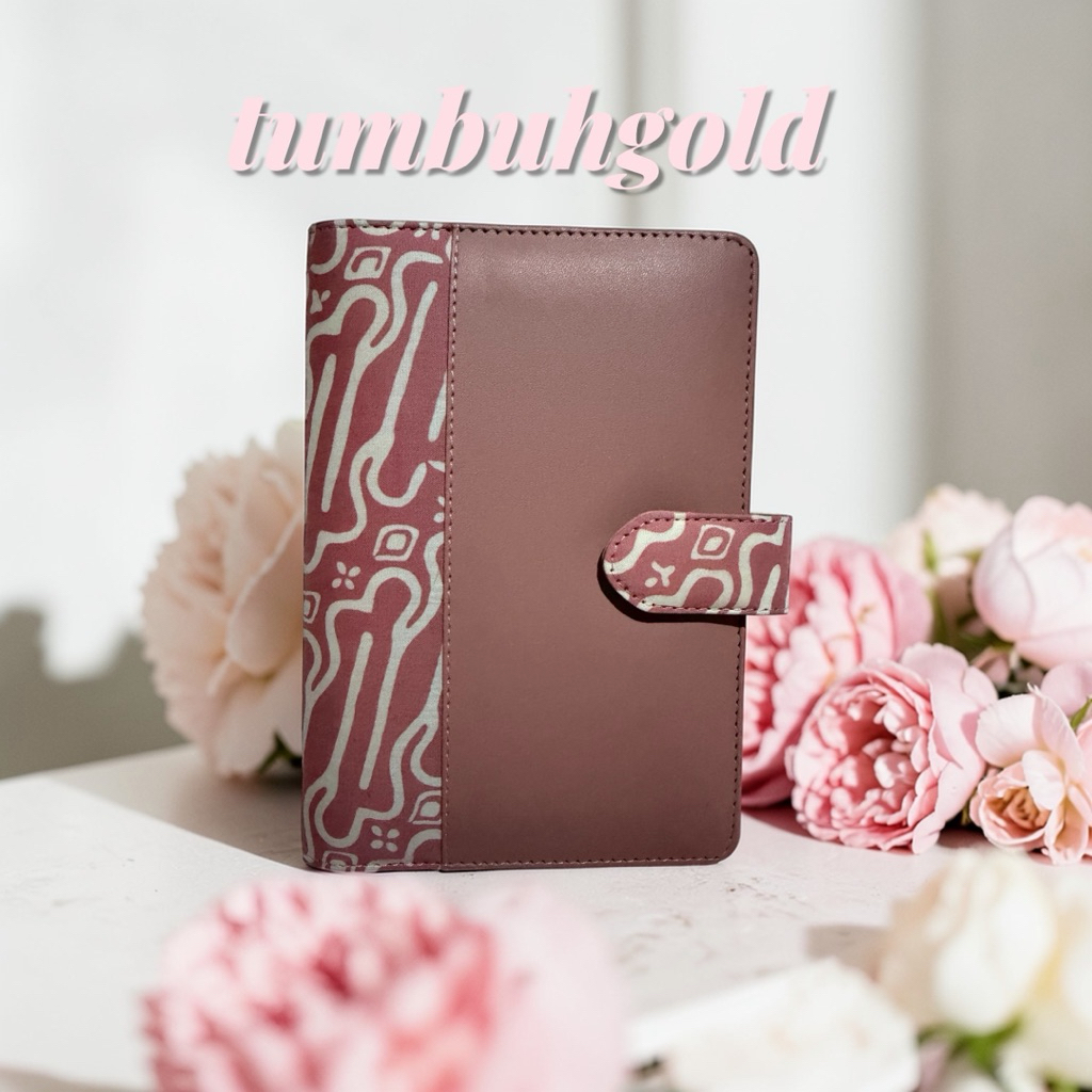 Buku penyimpanan tabungan emas batangan logam mulia antam batik premium