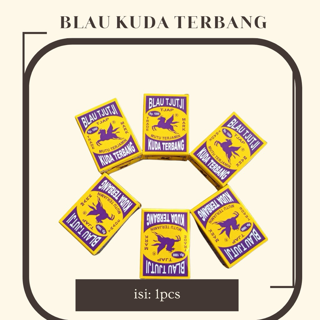 [ ECER ] BLAU KUDA TERBANG / BLAO CUCI