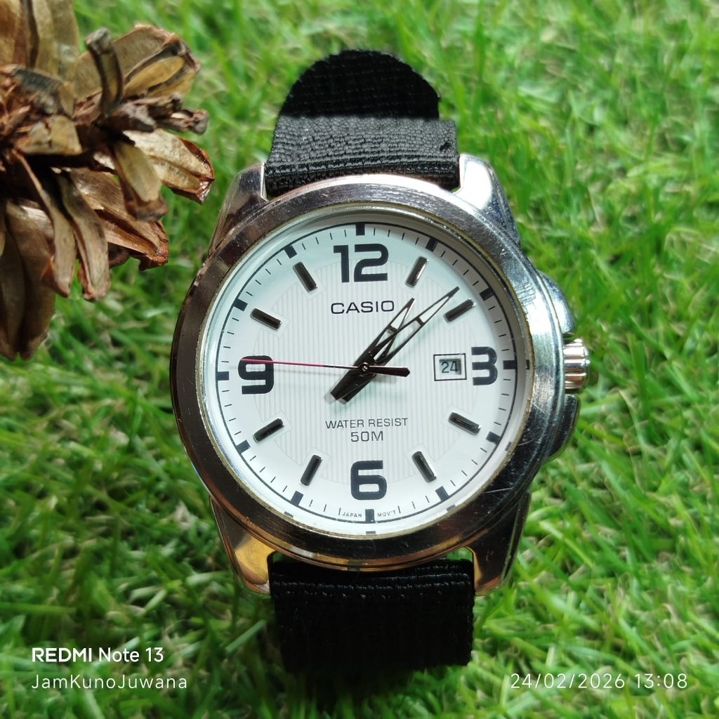 jam tangan pria Casio MTP-1314 preloved (bekas)