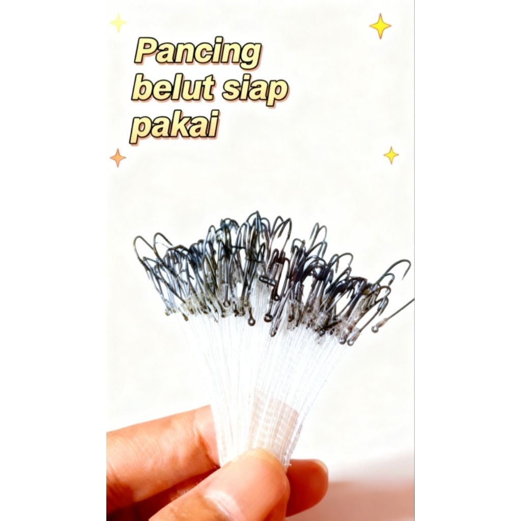 pancing urek belut siap pakai