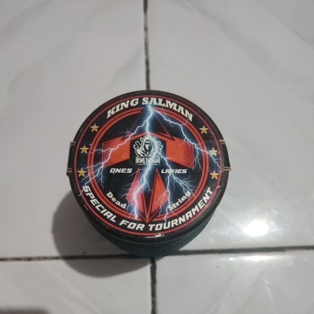 (BONUS 1 KLOS MATOT PUTIH 1600Y) Gelasan Matot King Salman Red Lable Spesial Kejurnas Perlasi Bahan 