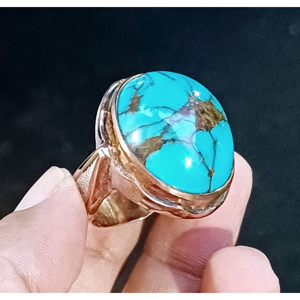 Pirus biru Persia urat kolocokro lawasan 0035