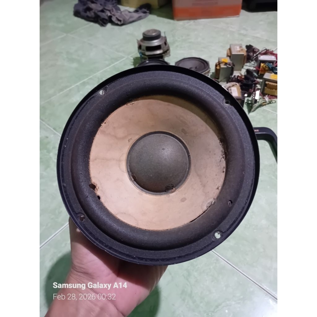 Speaker 6 inch maghnet besar copotan polytron second