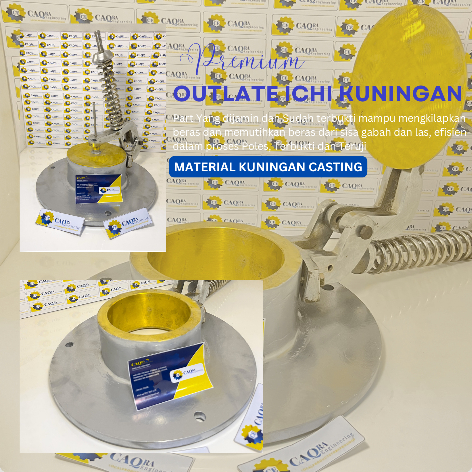 Dijamin Beras Mengkilap  Satu Paket Outlet/Topi Koboi Ichi Lapis Kuningan N70 Sudah setting