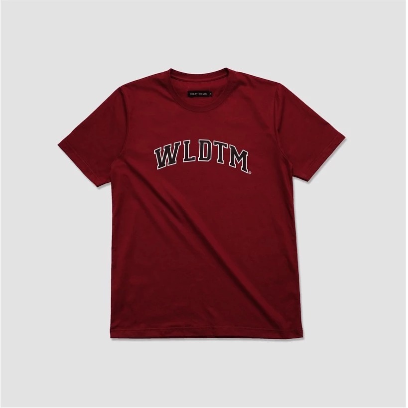 Kaos Distro Wildtime & Co WLDTM Maroon