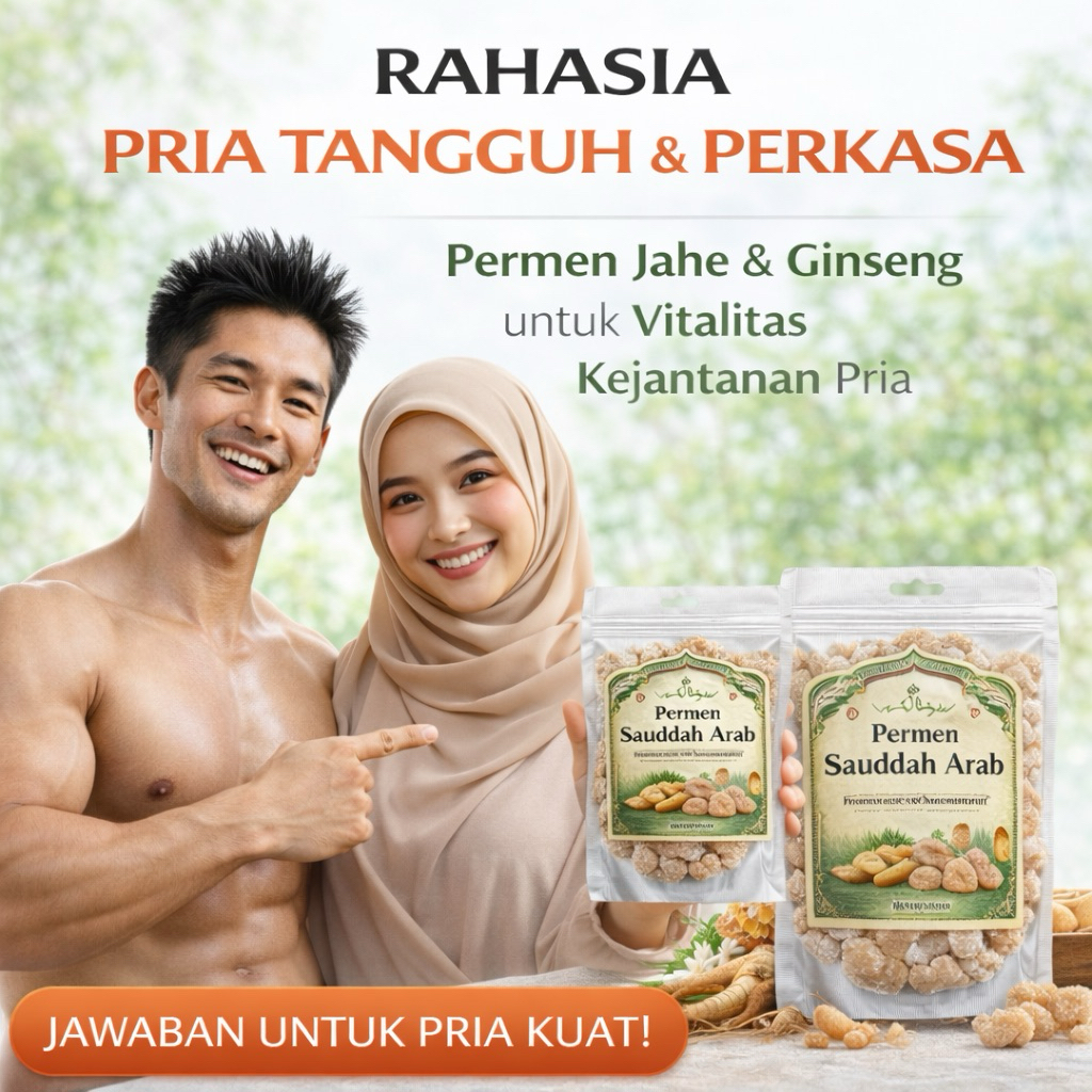 Permen Saudah Arab | Permen Habbatussauda | Permen Vitalitas dan Stamina Pria