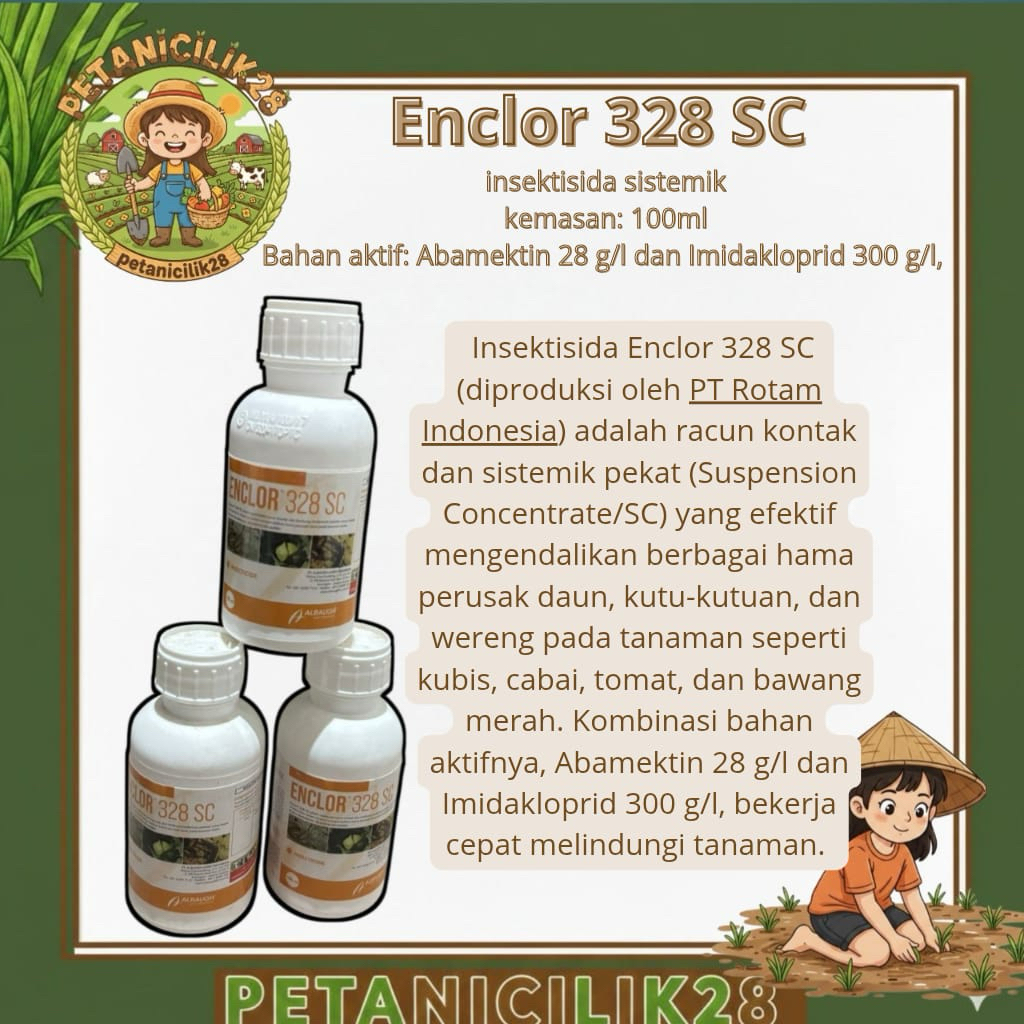 ENCLOR 328 SC 100ML ABAMETIC & IMIDAKLORID