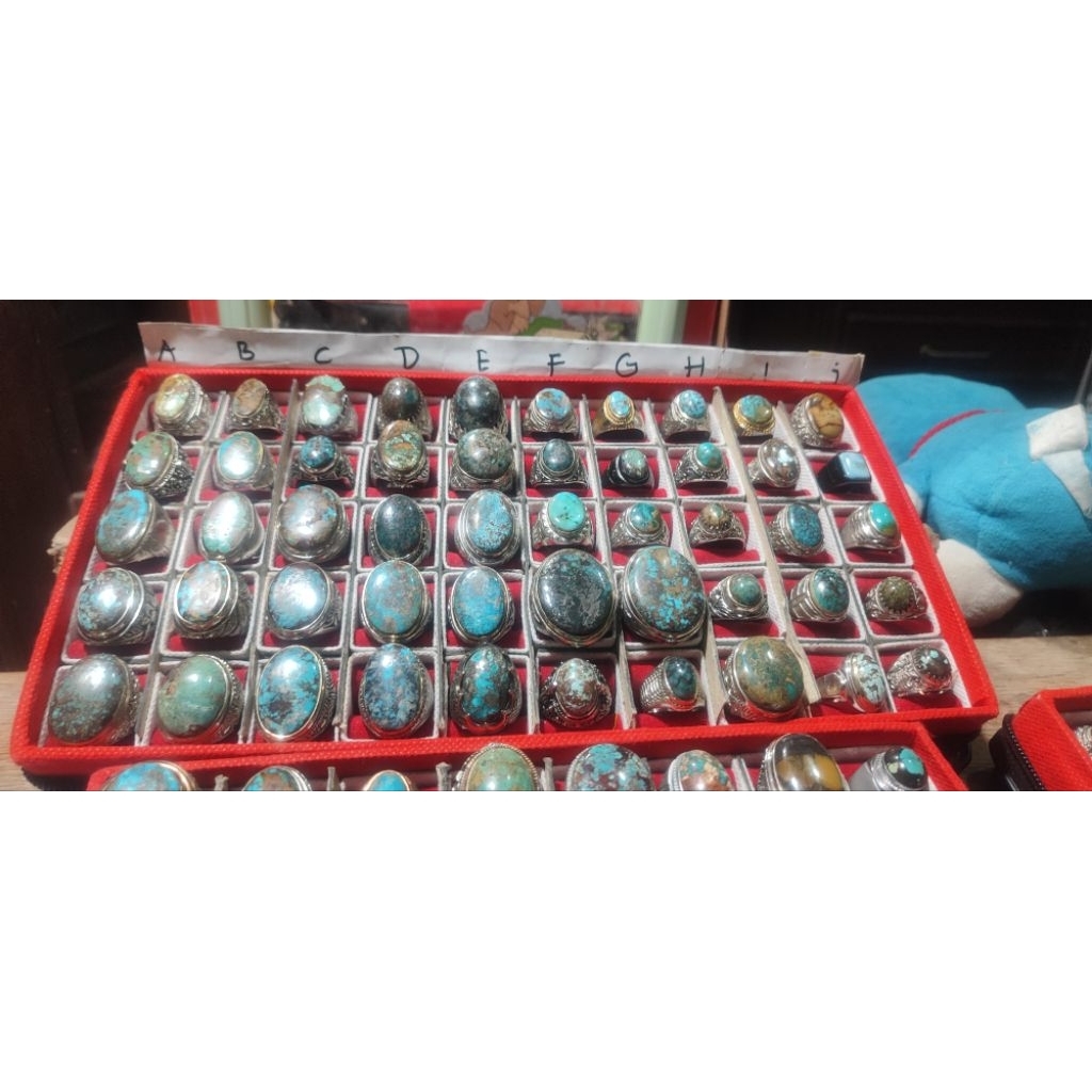 batu pirus asli natural