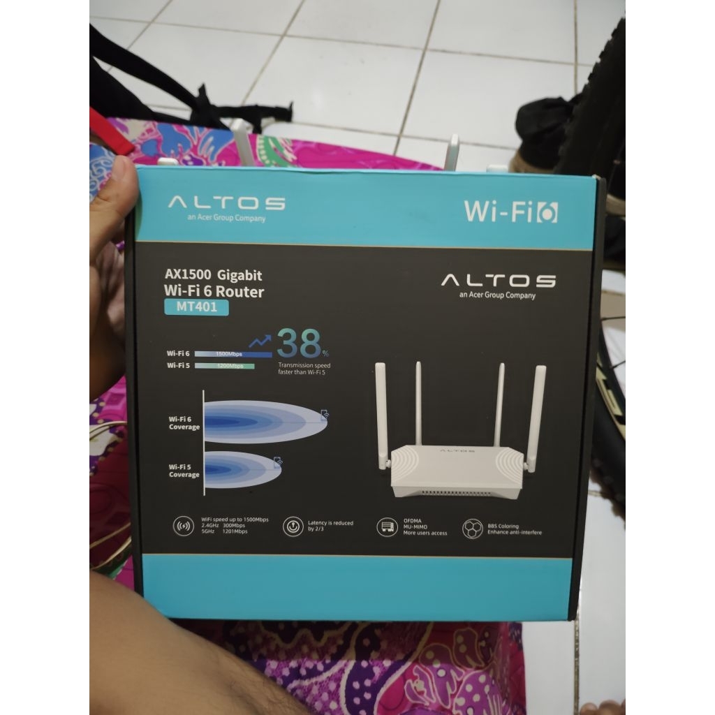 Router wifi 6 acer altos