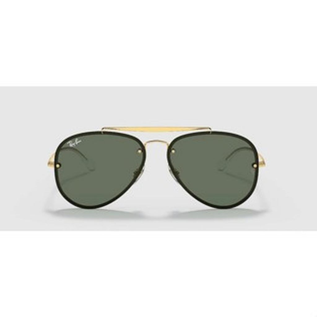 Kacamata Original Rayban Blaze Aviator RB3584 Frame Gold