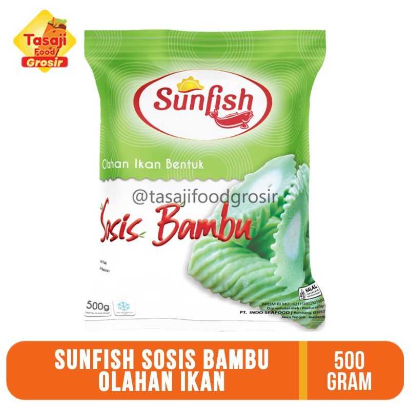 Sunfish Sosis Bambu 500 Gram Olahan Ikan Grosir