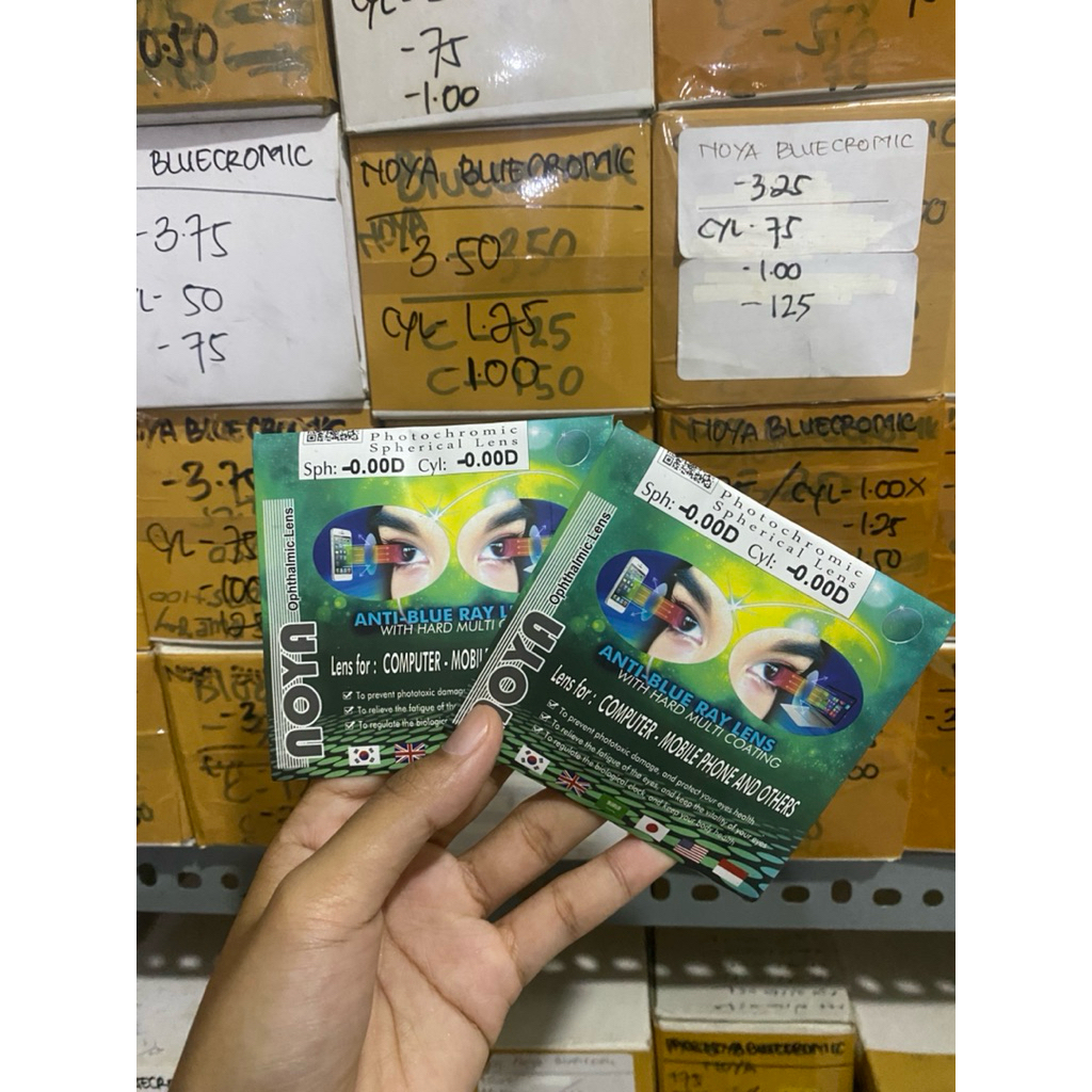 Lensa Noya Bluecromic | Anti-Blueray Lens