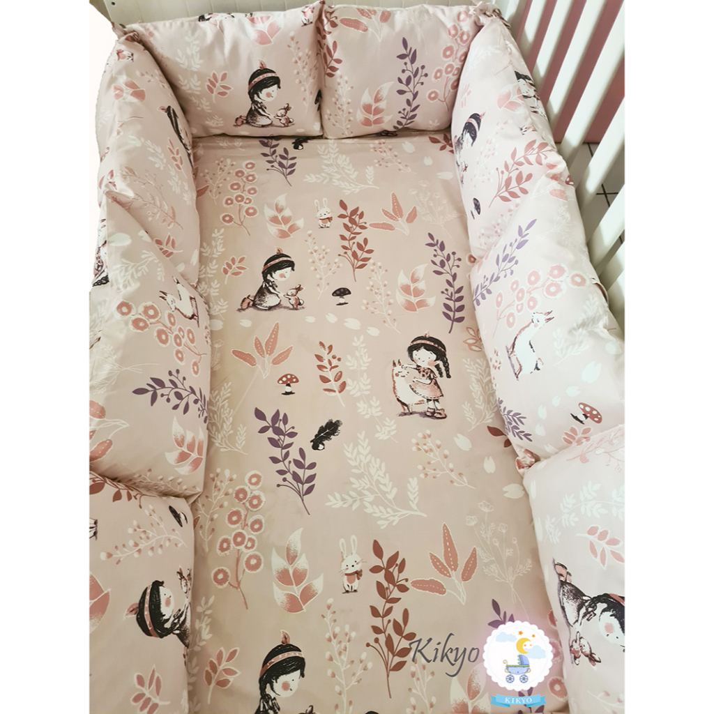 READY STOCK Bumper Only Katun Jepang Arupaka 63x114cm Bumper Box Bayi