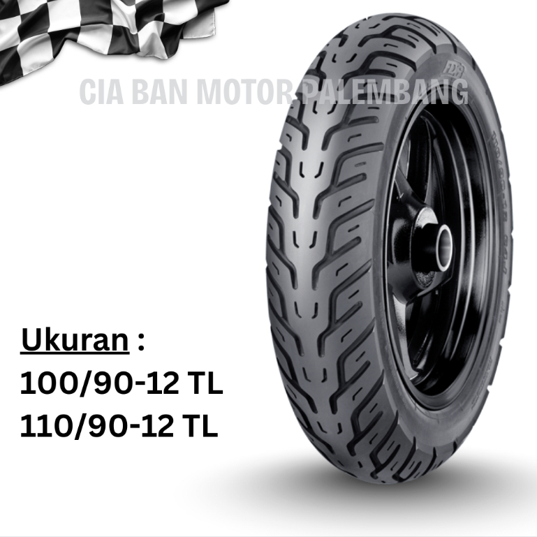 BAN MOTOR FDR CITY GO TUBELESS 100/90 RING12 & 110/90 RING12