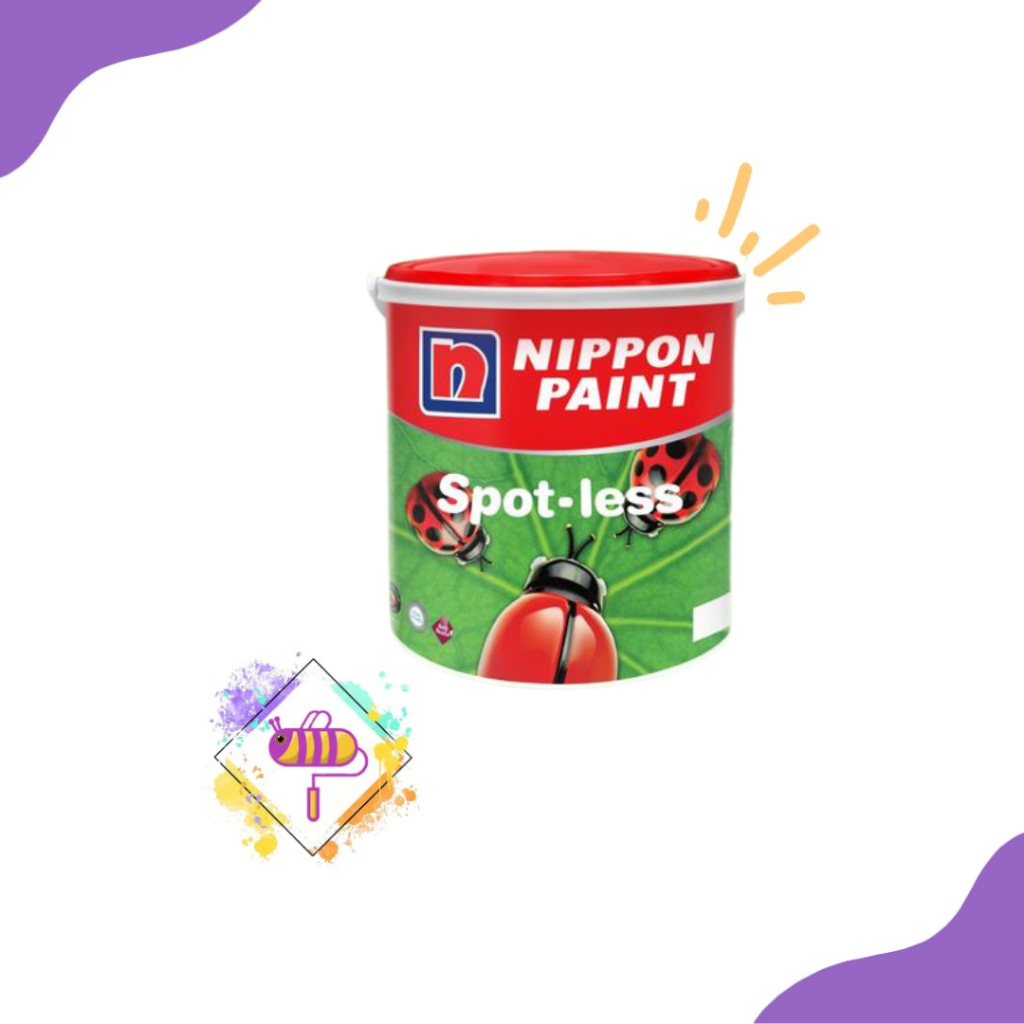 Nippon Paint Spotless 2,5Liter (Ready Semua Warna)