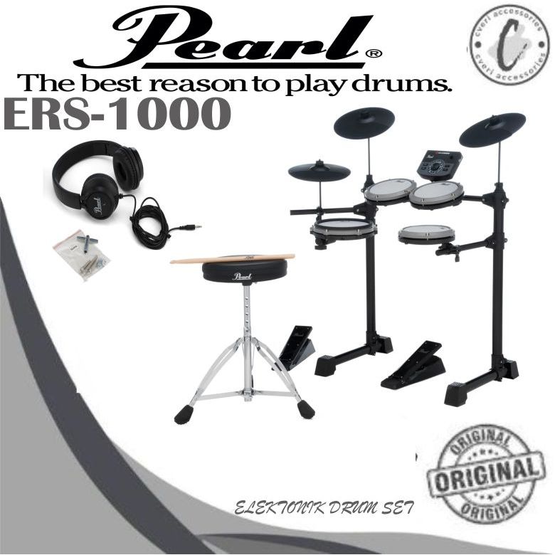 Drum Pearl eRoadshow ERS1000 Electronic Drum Set Drum Pearl ERS-1000 Elektrik Drum Set