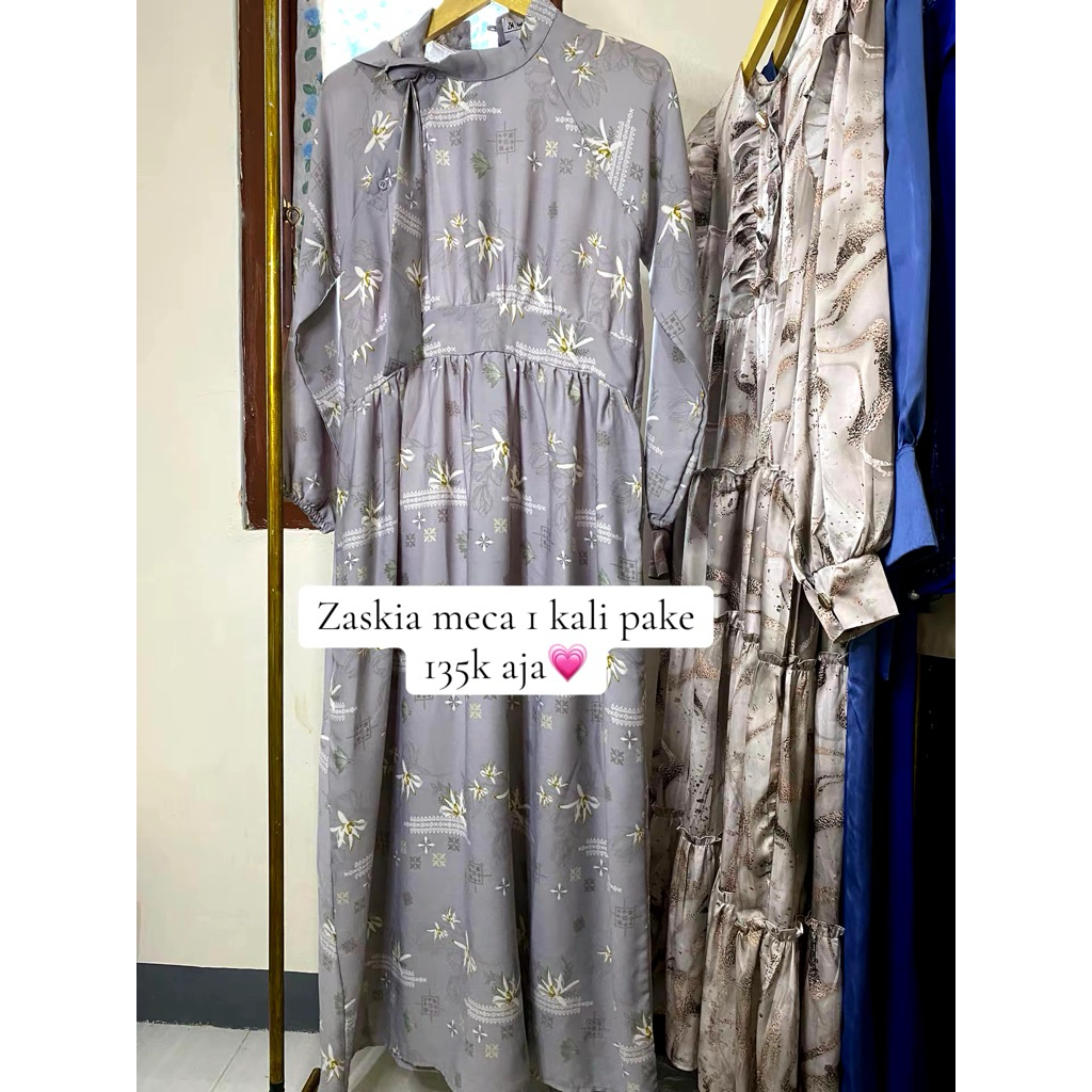 PL gamis Zaskia mecca