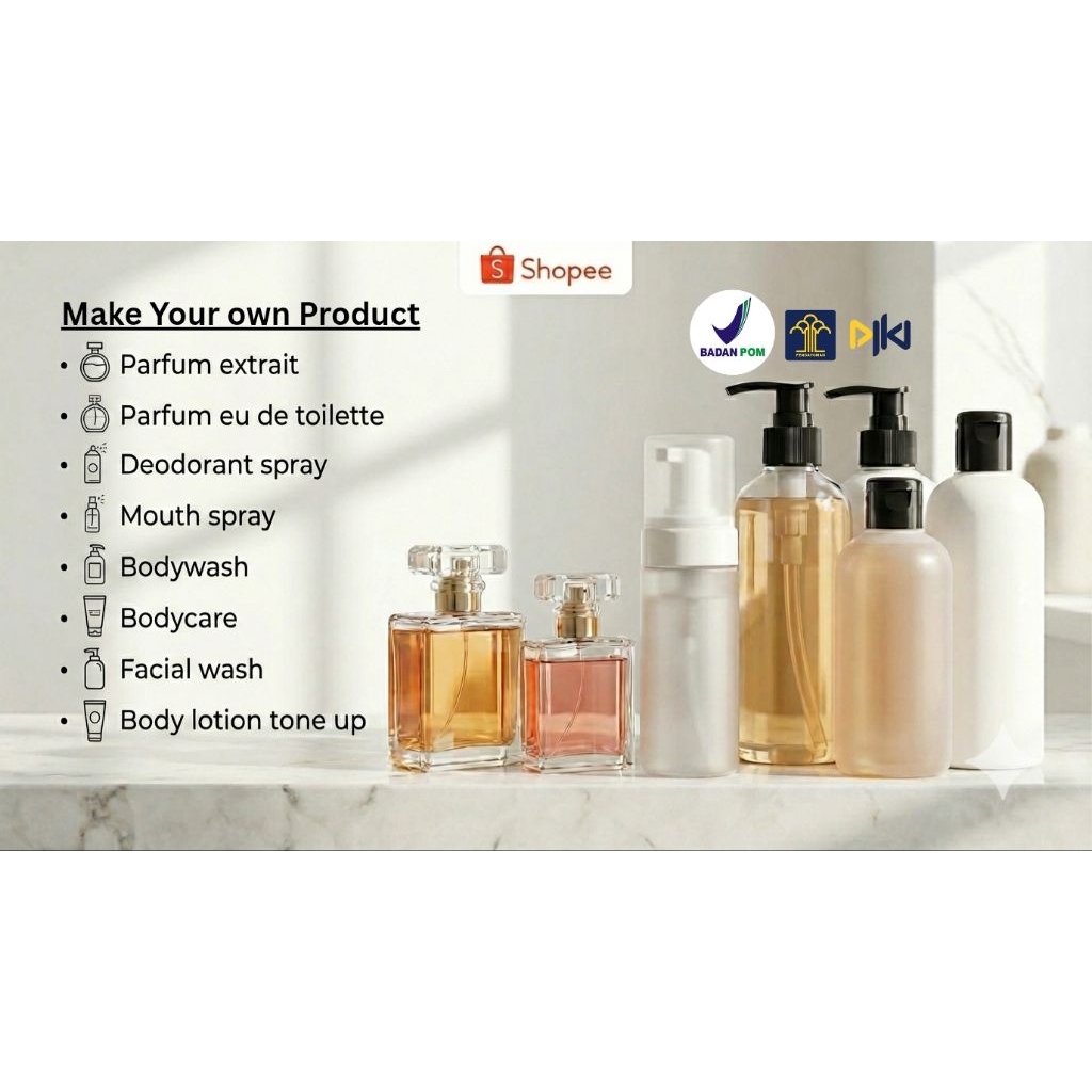 Paket Starter Usaha Parfum 30mL eau de parfume, paket maklon mini parfume