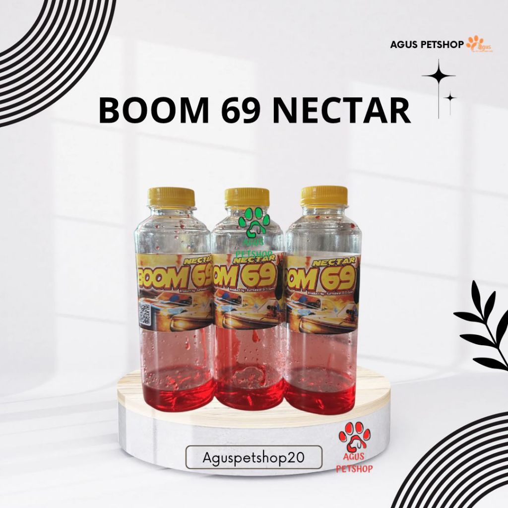Nektar Boom 69 Pakan Kolibri Konin