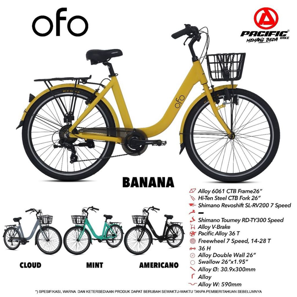SEPEDA PASIFIC OFO