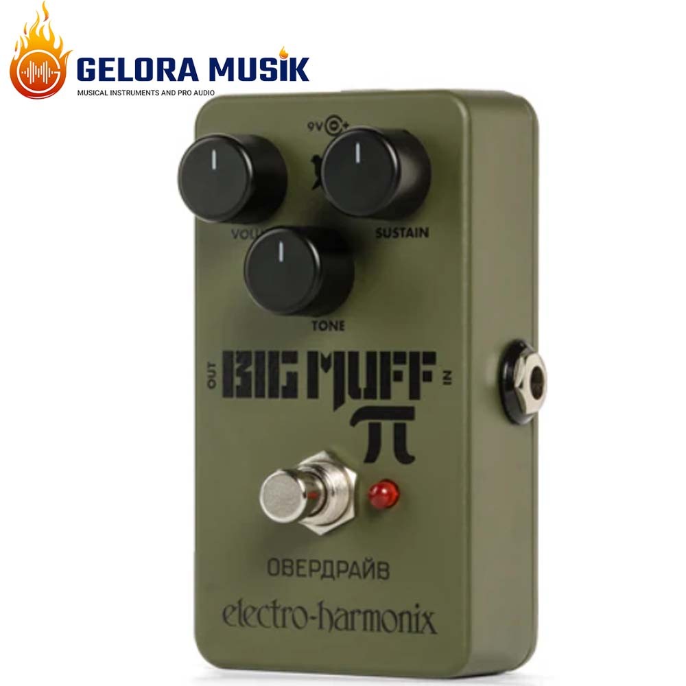 Efek Pedal Gitar Electro-Harmonix Green Russian Big Muff Pi
