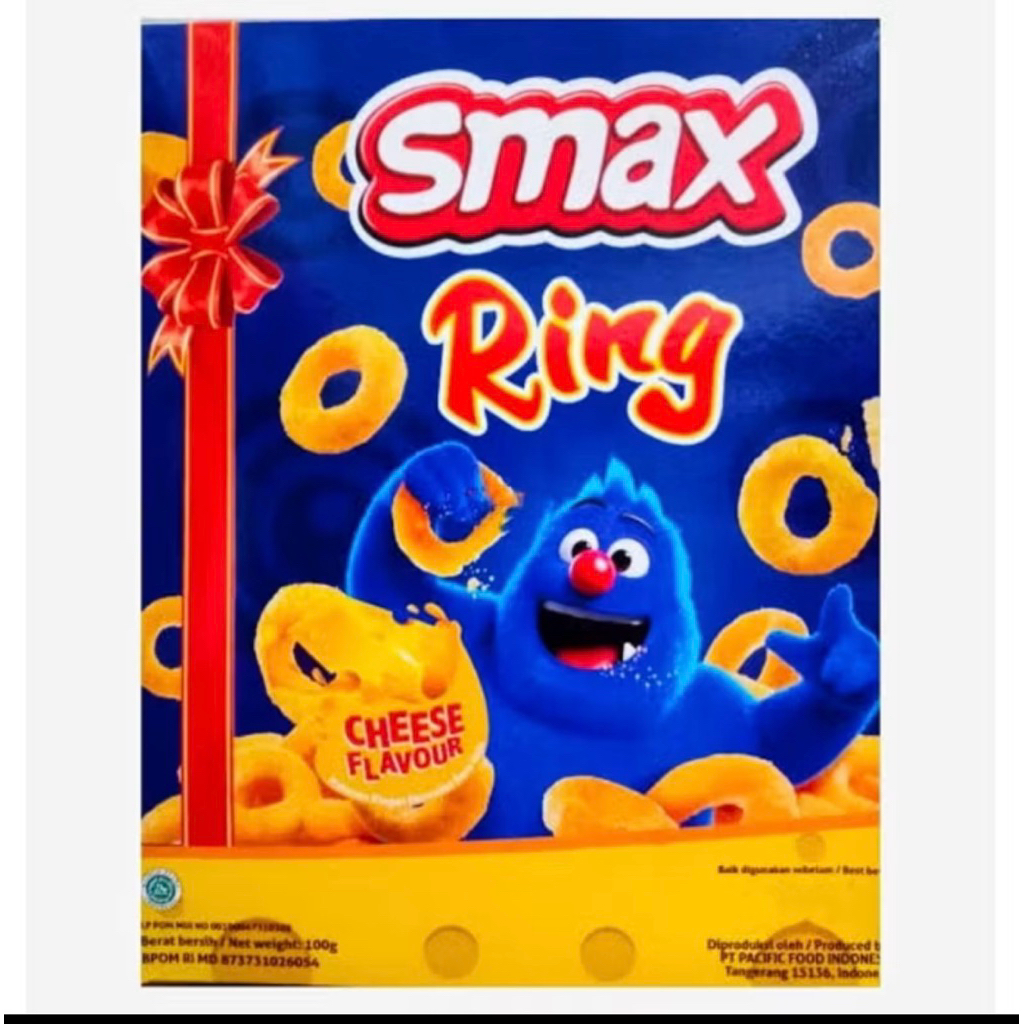 SMAX Ring Cheese Flavour Keju Box Parsel Lebaran 90 g