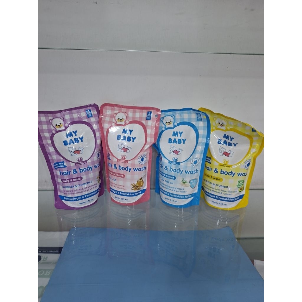 Sabun & Shampo My Baby refill 375ml