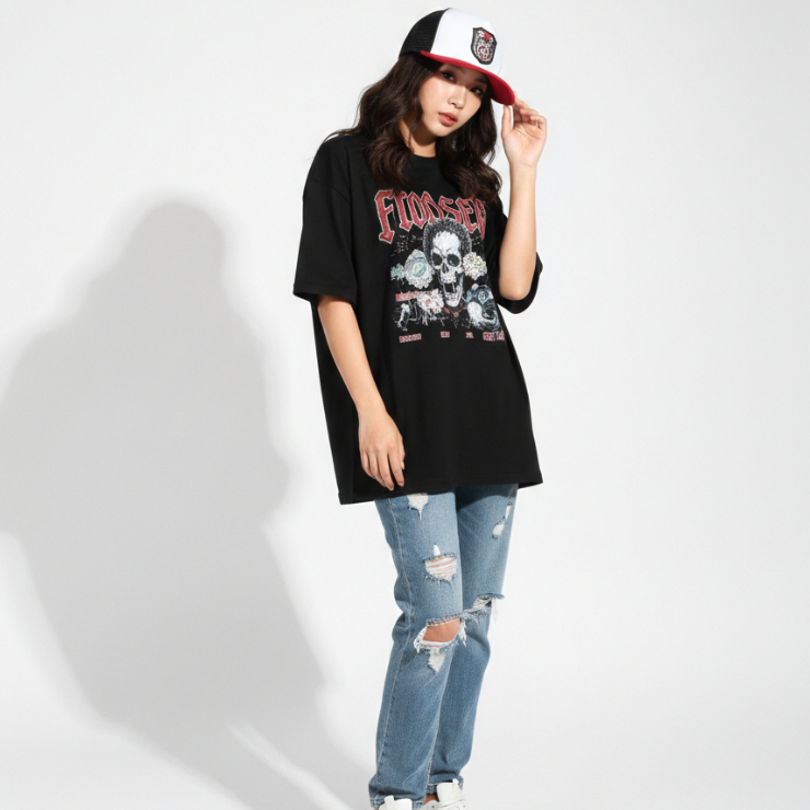 TOPI SD BORDIR UNISEX TRUCKER SNAPBACK