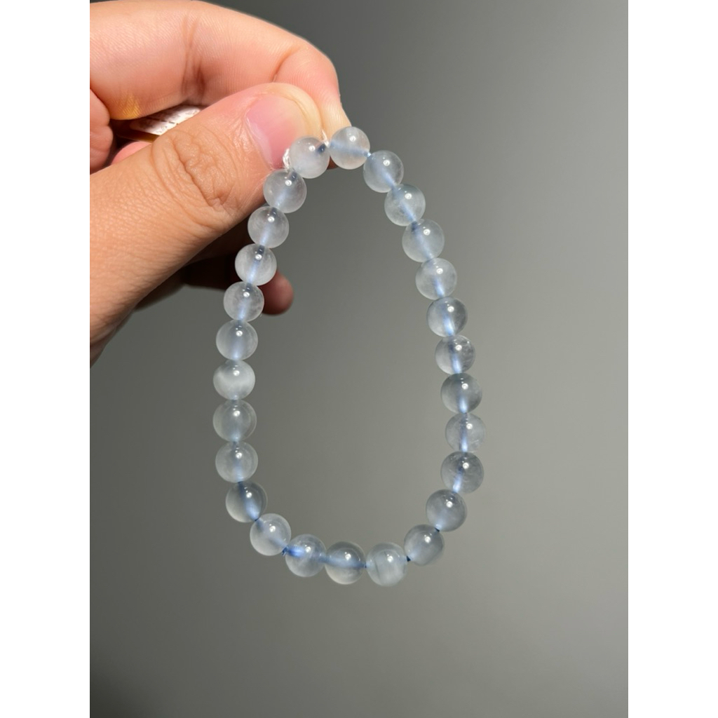 Gelang Pastel Blue Rabbit 7mm – Cute & Lucky Charm Bracelet