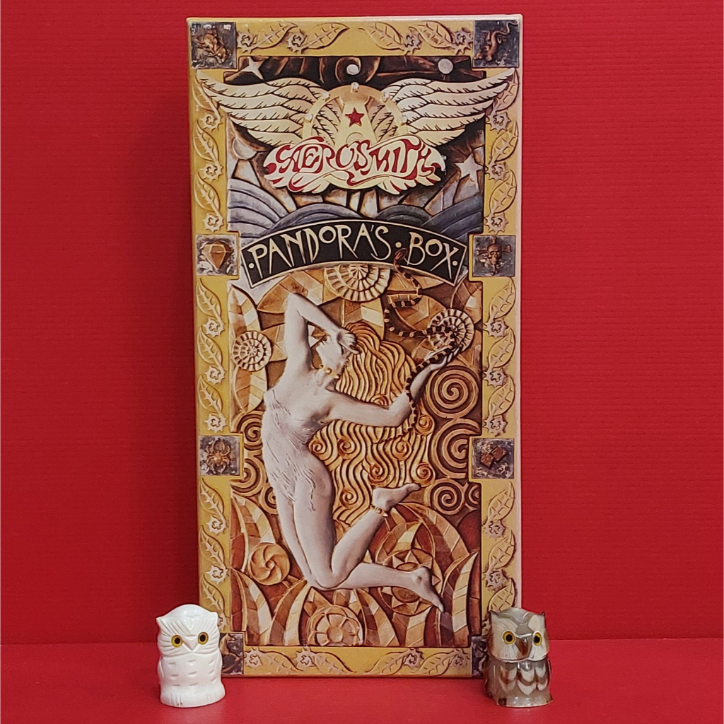 CD Aerosmith -  Pandora's Box 3CD Box Set Booklet Bio Photo