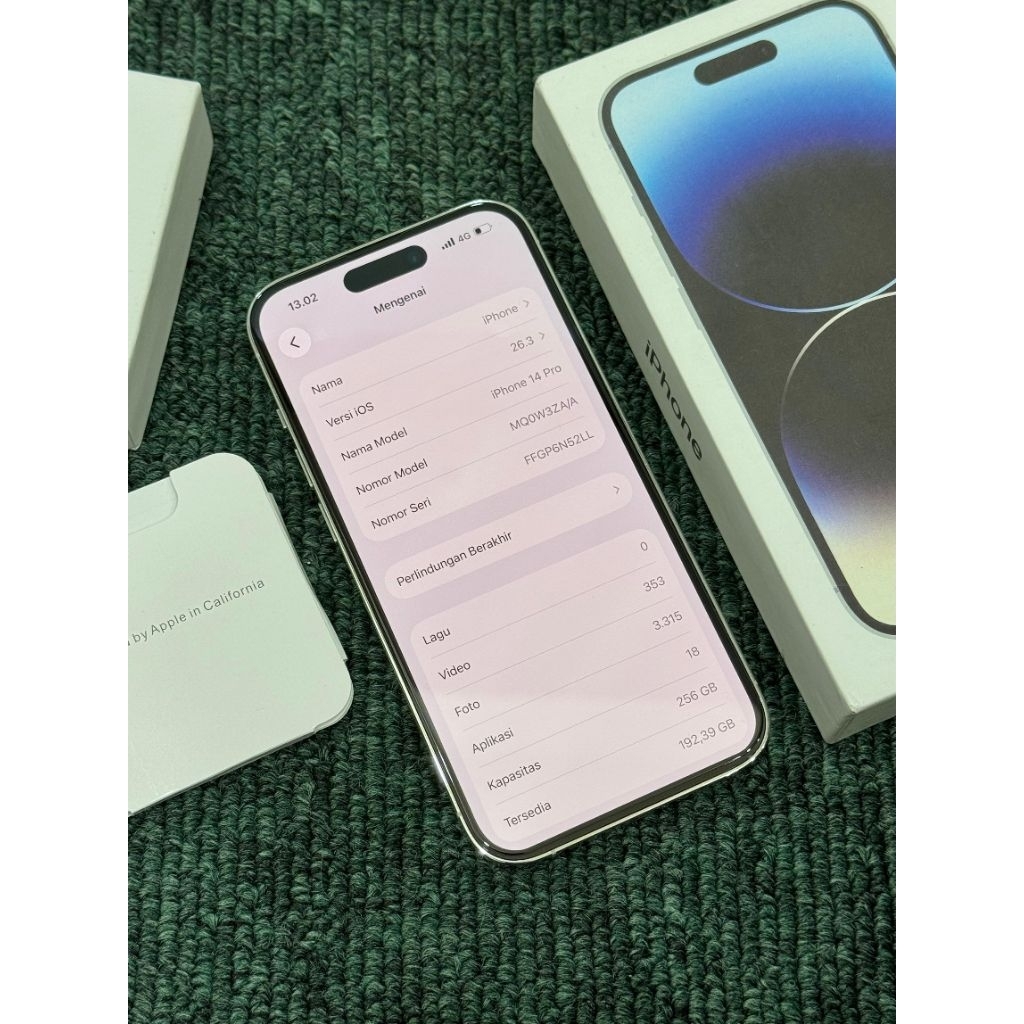 iPhone 14 pro all operator 256