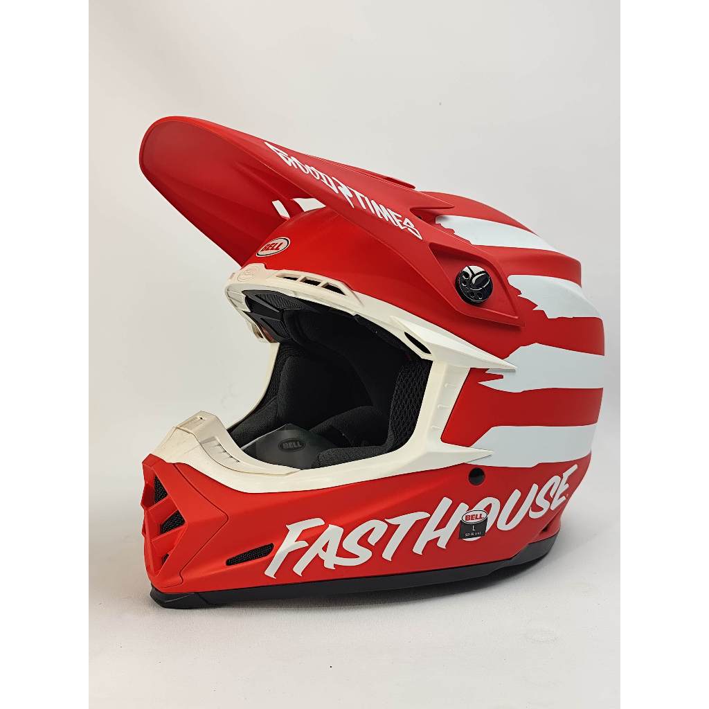 Bell Moto-9 MIPS Helmet Original Helm Motocross Trail Full Face Size L