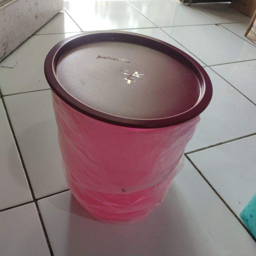 Mozaik canister raya Tupperware