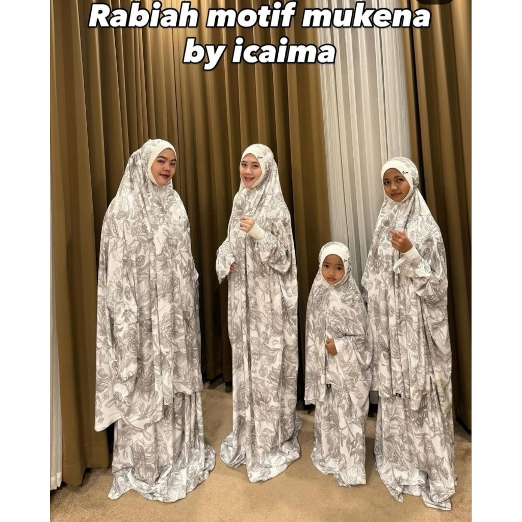 MUKENA ICAIMA EDISI LEBARAN KHUSUS ALL SIZE