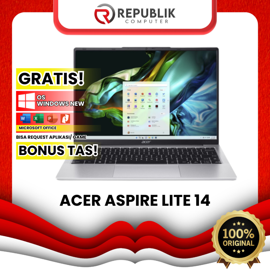 ACER ASPIRE LITE 14 /CORE 3-N355/8GB/256GB | 512 GB