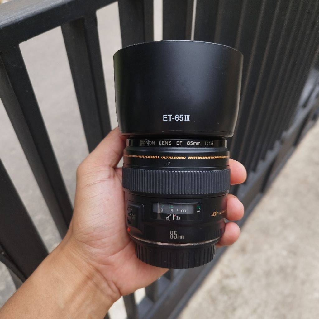 Lensa Canon EF 85mm F1.8 USM