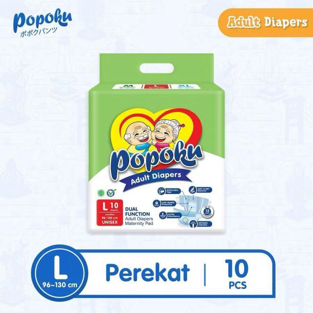 POPOKU POPOK DEWASA PEREKAT L10