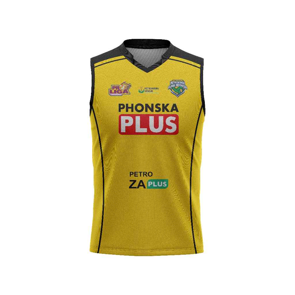 Kaos Voli Gresik Phonska Plus Pupuk Indonesia Proliga Wanita 2026/Jersey Voli Gresik Phonska Plus Pu